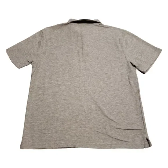 Carhartt Polo Shirt Men's Large L Gray Loose Fit Western Ranchwear Trendy Preppy - Picture 2 of 10